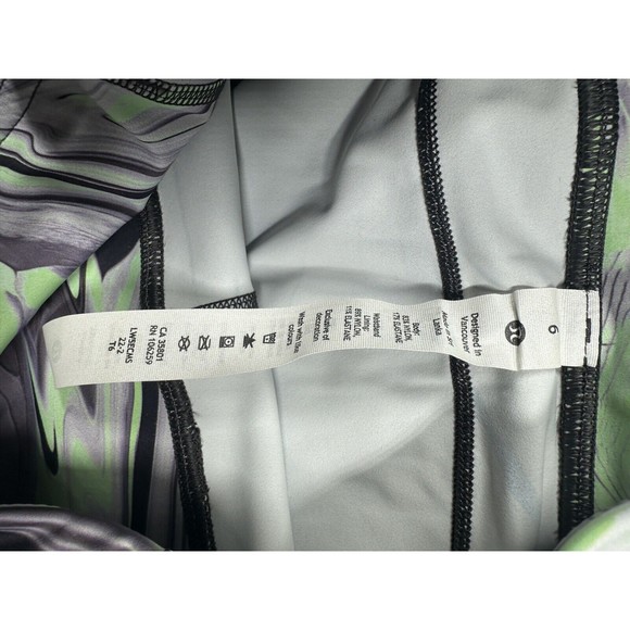 Lululemon Fast Free High Rise Tight 25” in Paint Glide Warp Multi Size 6 NWT - Picture 3 of 6